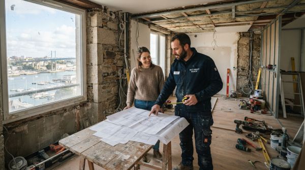 Réalisez votre projet de rénovation appartement à brest avec un professionnel
